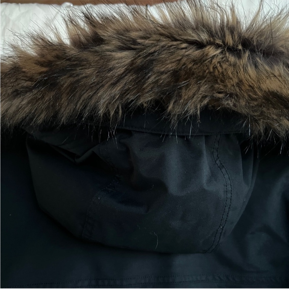 Eddie Bauer Down Waterproof Black Bomber Jacket XXXL - Picture 3 of 11